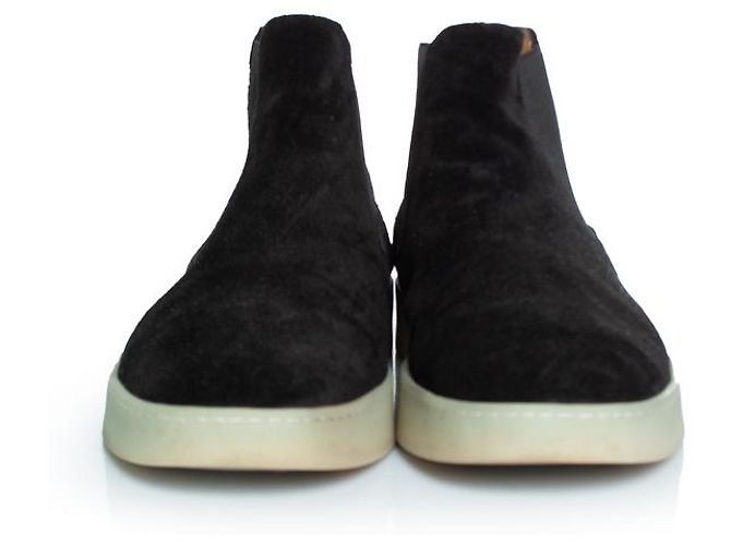 Autre Marque Aurelien, stivali Chelsea in suede urbano nero - vista 3