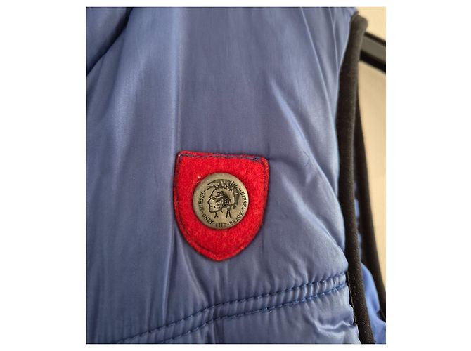 Doudoune bleu Sans manche Diesel taille 1 / 10 ans - vue 2