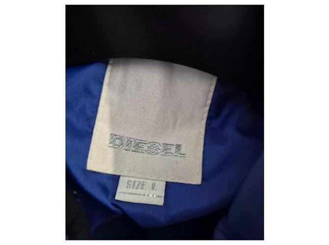Doudoune bleu Sans manche Diesel taille 1 / 10 ans - vue 3