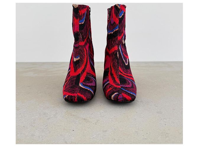 Botines de jacquard Dries Van Noten Multicolor - vista 3