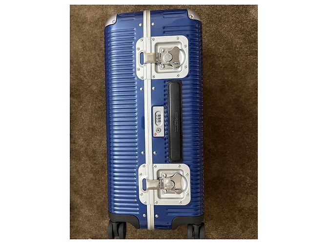 Autre Marque Valigia FPM MILANO Bank Light Spinner 60cm Blu - vista 10