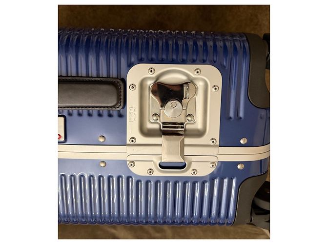 Autre Marque Valigia FPM MILANO Bank Light Spinner 60cm Blu - vista 11