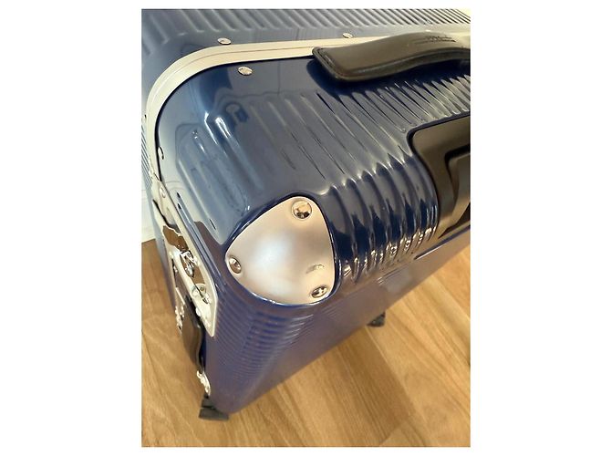 Autre Marque Valigia FPM MILANO Bank Light Spinner 60cm Blu - vista 12