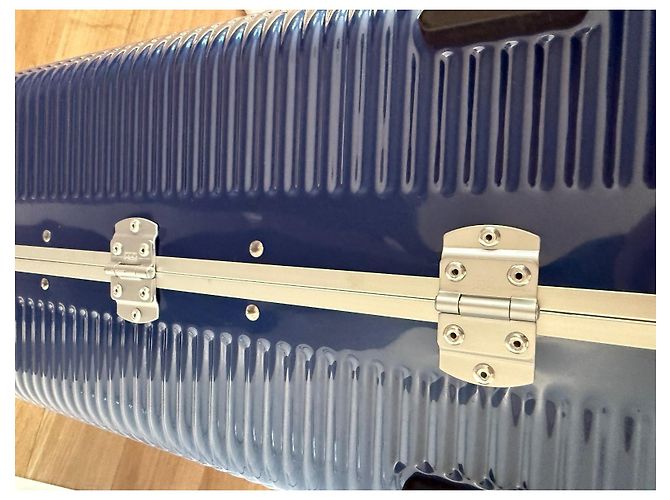 Autre Marque Valigia FPM MILANO Bank Light Spinner 60cm Blu - vista 13