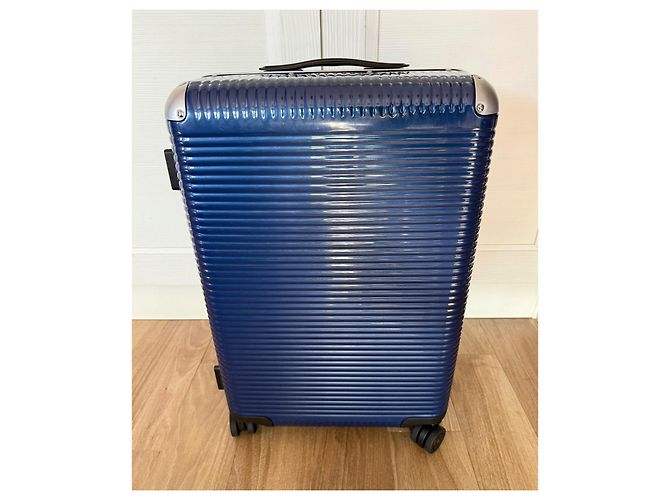 Autre Marque Valigia FPM MILANO Bank Light Spinner 60cm Blu - vista 16