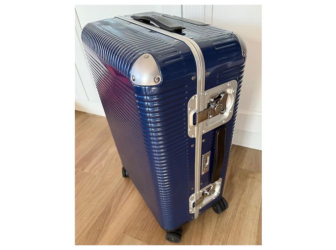 Autre Marque Valigia FPM MILANO Bank Light Spinner 60cm Blu - vista 2