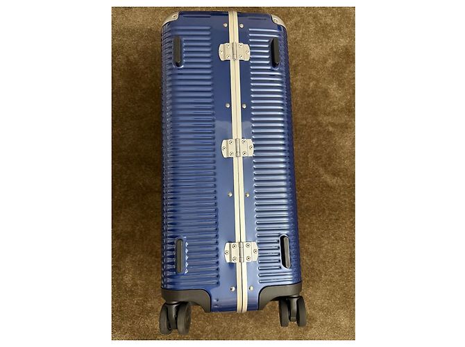 Autre Marque Valigia FPM MILANO Bank Light Spinner 60cm Blu - vista 9