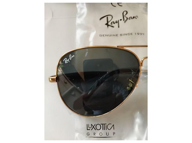 Occhiali da sole Ray-Ban Aviator 2 Oro Verde Scuro - vista 2