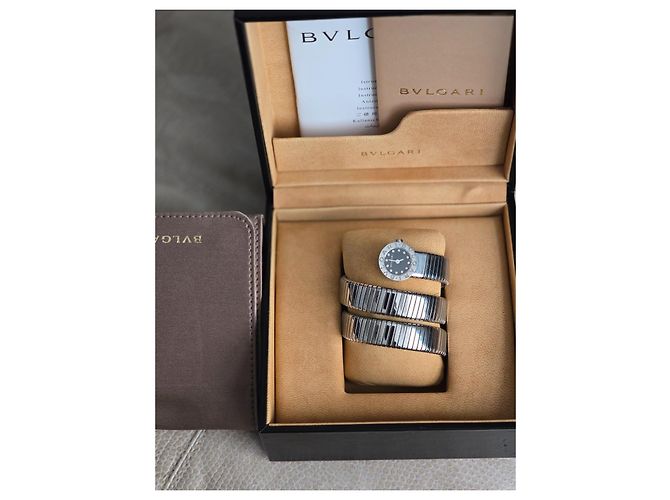 Bulgari Tubogas Uhr Silber - Ansicht 2