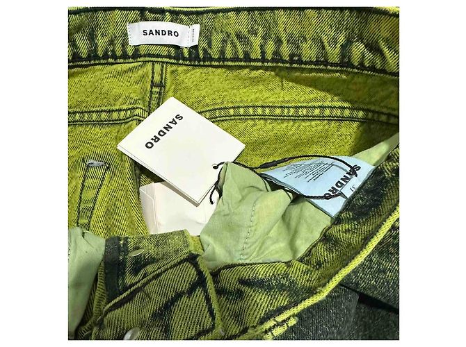Jeans Sandro in cotone da uomo Multicolore - vista 6