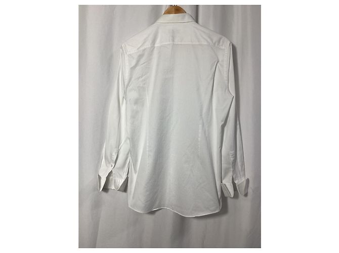 Camicia Slim Fit Boss Hugo Boss in cotone bianco Crudo - vista 16