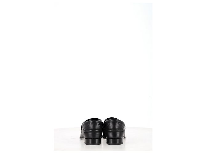 Mocassini Slip on Lanvin in pelle nera - vista 11