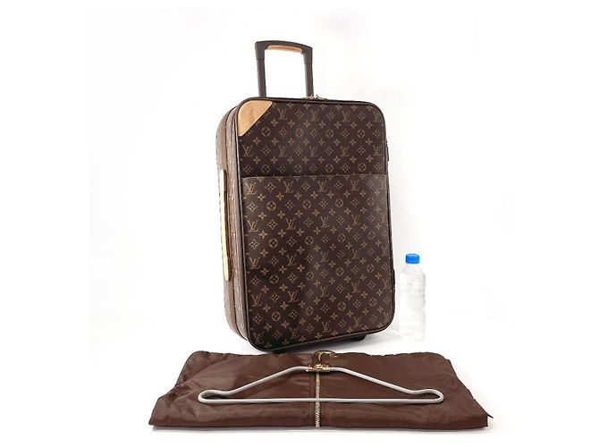 Valise Monogram Pegase 55 de Louis Vuitton Marron - vue 2