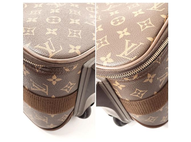 Valise Monogram Pegase 55 de Louis Vuitton Marron - vue 5