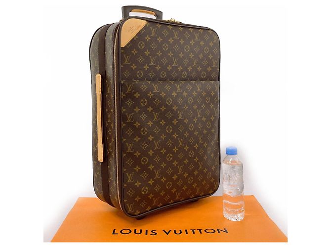 Valise Monogram Pegase 55 de Louis Vuitton Marron - vue 2
