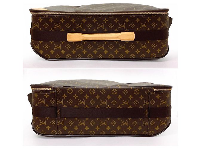 Valise Monogram Pegase 55 de Louis Vuitton Marron - vue 5