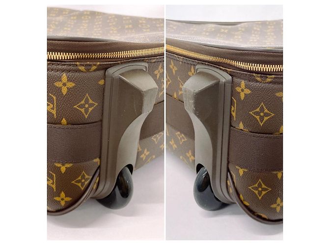 Valise Monogram Pegase 55 de Louis Vuitton Marron - vue 6