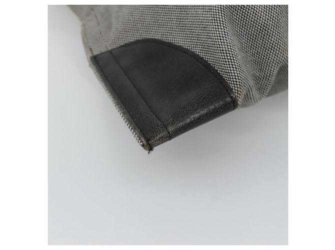 BURBERRY Blue Label Tragetasche aus grauem Canvas Auth ti2997 Braun - Ansicht 14