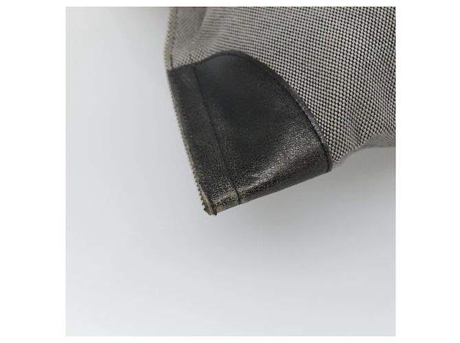 BURBERRY Blue Label Tragetasche aus grauem Canvas Auth ti2997 Braun - Ansicht 16