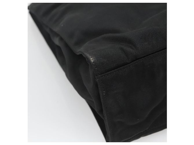 Borsa a mano GUCCI in nylon outlet nera 002 1028 Auth bs24525 Nero - vista 14