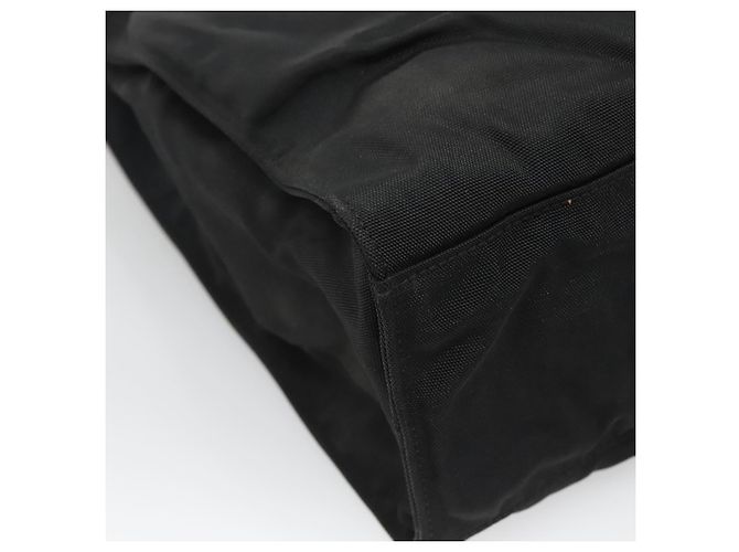 Borsa a mano GUCCI in nylon outlet nera 002 1028 Auth bs24525 Nero - vista 16