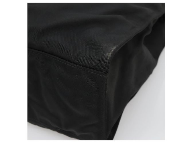 Borsa a mano GUCCI in nylon outlet nera 002 1028 Auth bs24525 Nero - vista 9
