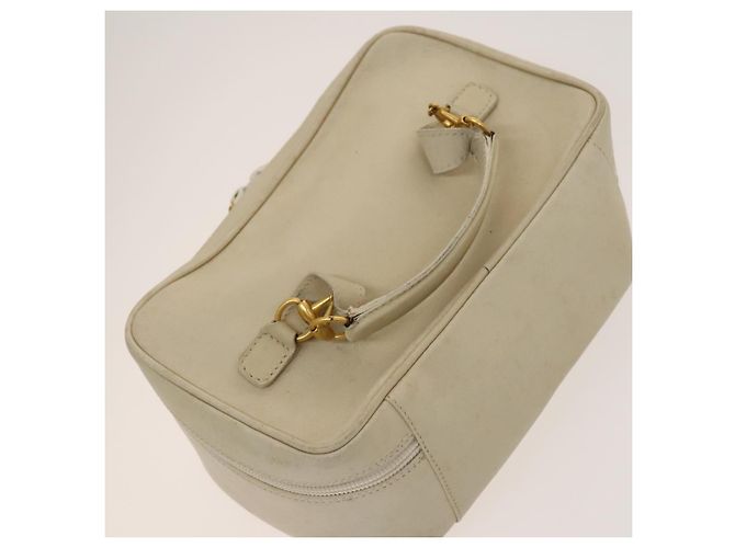 Gucci Pochette in pelle nylon 2Set Nero Beige Auth bs24715 - vista 5