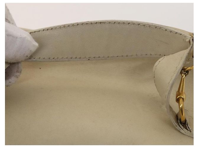 Gucci Pochette in pelle nylon 2Set Nero Beige Auth bs24715 - vista 6