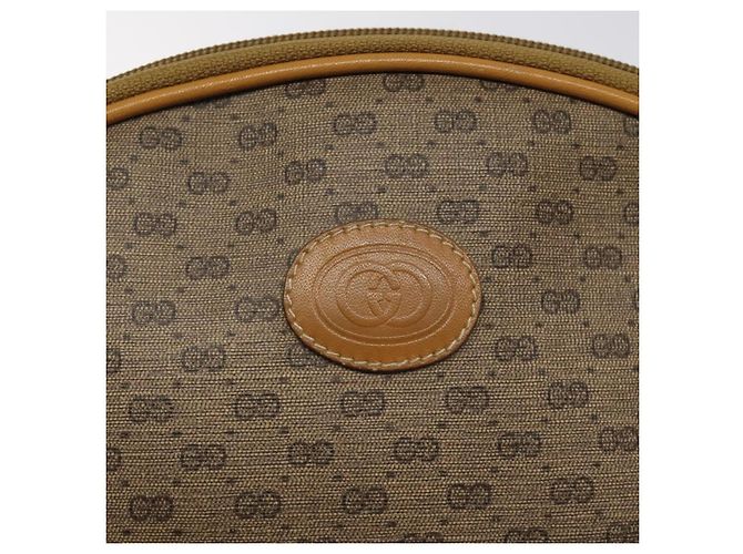 Gucci Borsa a spalla Micro GG Supreme PVC Beige 007 983 1113 Auth BA1401 - vista 17