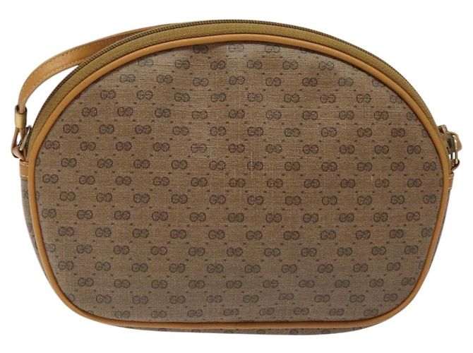 Gucci Borsa a spalla Micro GG Supreme PVC Beige 007 983 1113 Auth BA1401 - vista 2