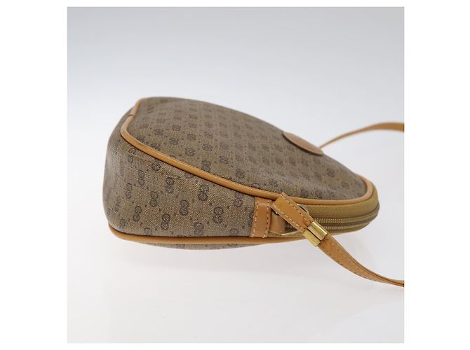 Gucci Borsa a spalla Micro GG Supreme PVC Beige 007 983 1113 Auth BA1401 - vista 3