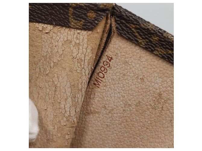 LOUIS VUITTON Borsa Sac Plat Monogram M51140 LV Auth 119745 Monogramma - vista 12