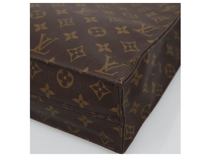 LOUIS VUITTON Borsa Sac Plat Monogram M51140 LV Auth 119745 Monogramma - vista 9