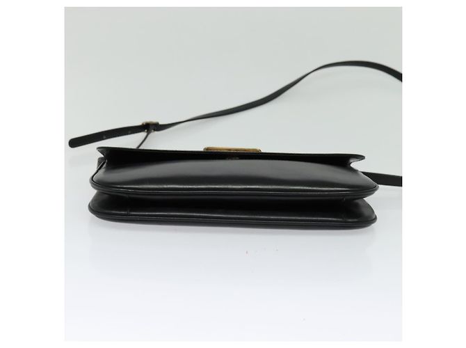 BALLY Schultertasche aus schwarzem Leder Auth BA1165 - Ansicht 5