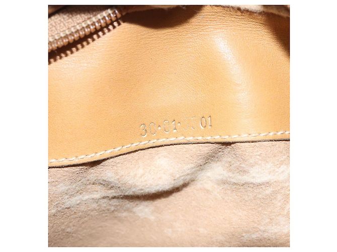 Gucci Borsa a spalla Micro GG Supreme in PVC Beige Auth BA1399 - vista 12