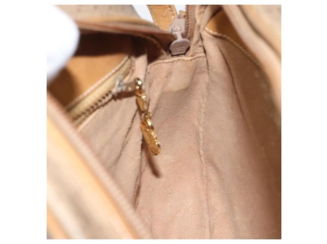 Gucci Borsa a spalla Micro GG Supreme in PVC Beige Auth BA1399 - vista 22