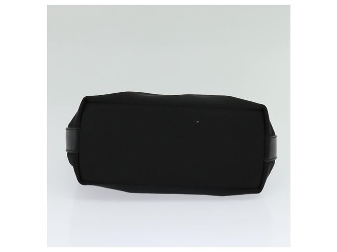Borsa a mano GUCCI in nylon nero argento 000 0601 Auth ep8657 - vista 5