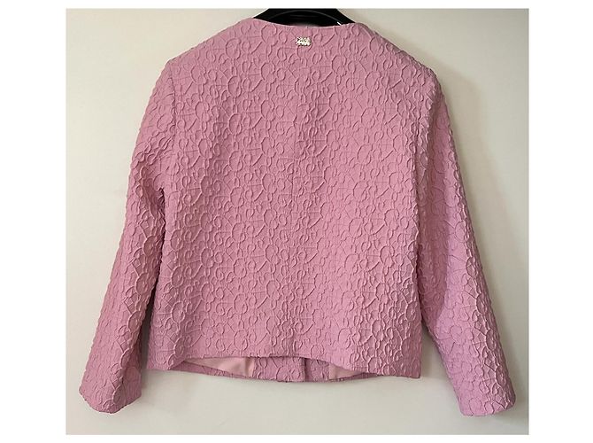 Just Cavalli Jacke Rosa aus Polyester Pink - Ansicht 5