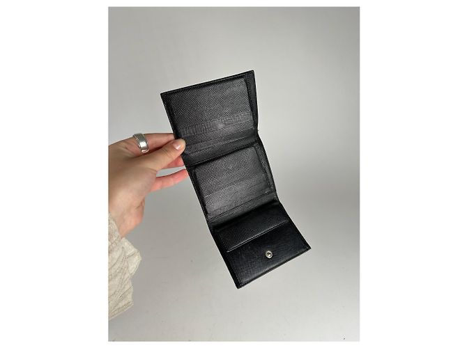 Vintage Prada Tessuto Wallet black - view 5