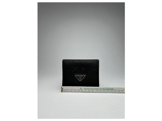 Vintage Prada Tessuto Wallet black - view 9