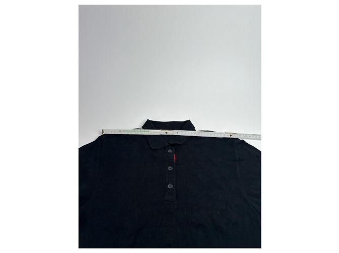 Polo vintage Dior nero rosso bianco - vista 11
