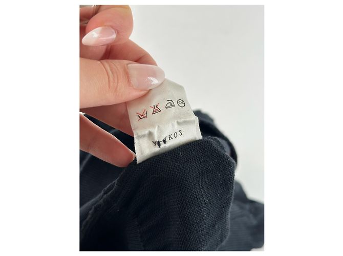 Polo vintage Dior nero rosso bianco - vista 6