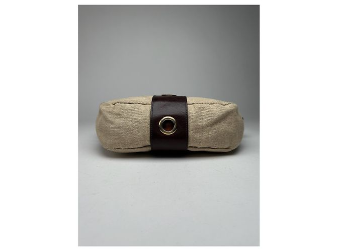 Vintage Marni Handtasche beige und braun - Ansicht 10