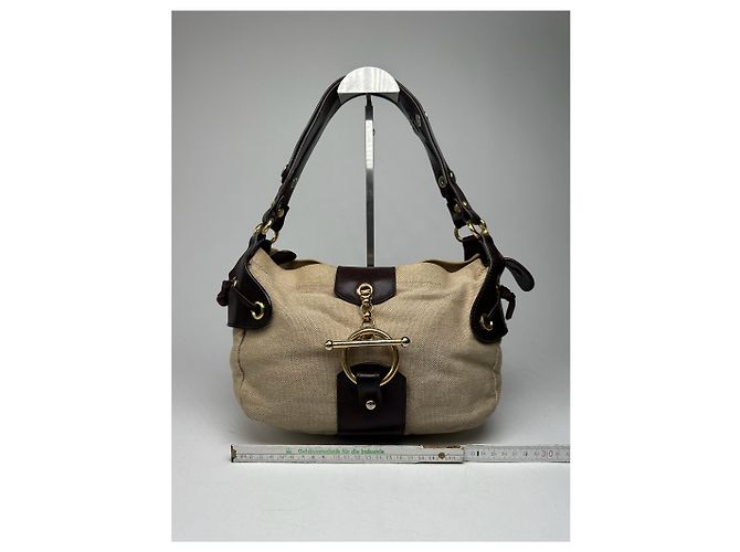 Vintage Marni Handtasche beige und braun - Ansicht 7