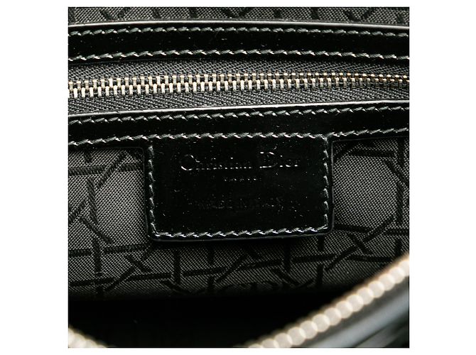 Dior Nero Grande Patente Cannage Lady Dior - vista 5