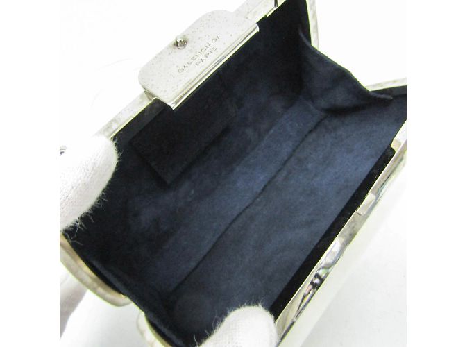 Borsa da festa Balenciaga 325801 Bianco - vista 3