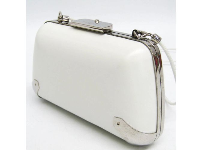 Borsa da festa Balenciaga 325801 Bianco - vista 5