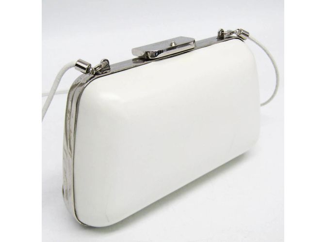 Borsa da festa Balenciaga 325801 Bianco - vista 6