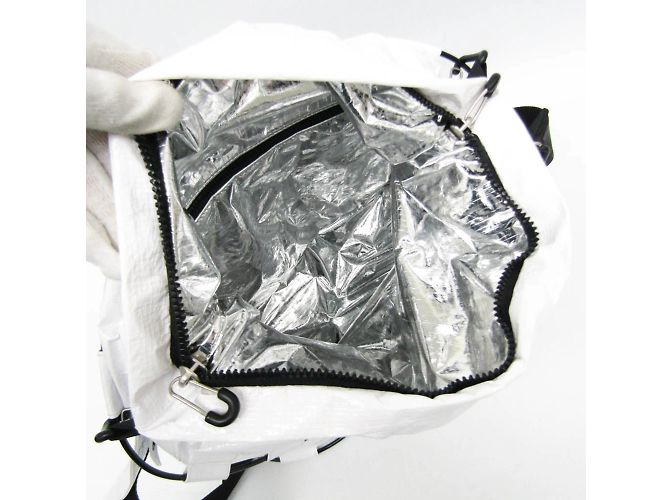 Bottega Veneta TENT 691388 Borsa a Spalla e a Tracolla Nero Bianco - vista 3