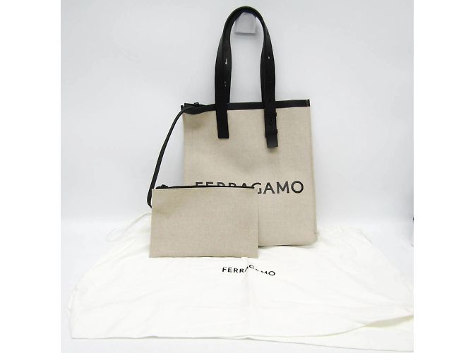 Borsa Tote Salvatore Ferragamo Logo GG-241297 - vista 2